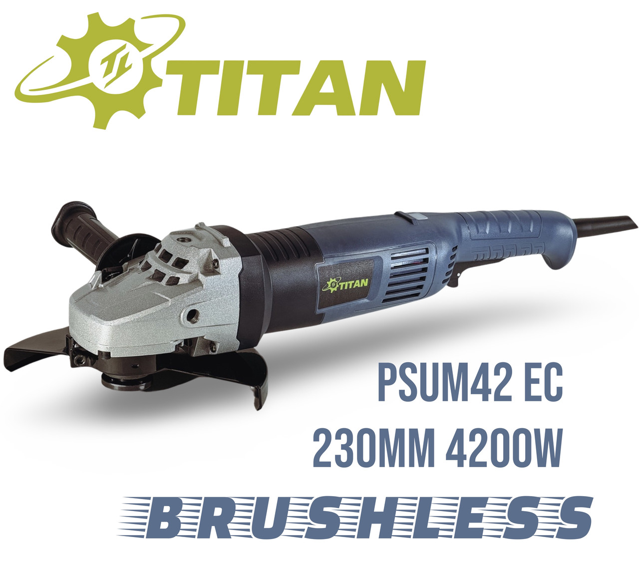 Кутова шліфувальна машина TITAN PSUM42 EC