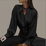 Блуза жіноча з гарним вирізом 58979, фото 8