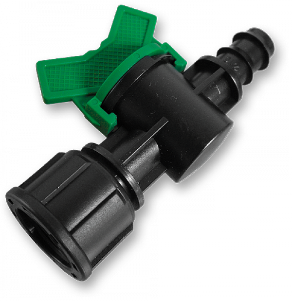 Мінікран лінійний різьблення внутрішнє 1/2"/штуцер для трубки 16мм, DSWZ12-1612L