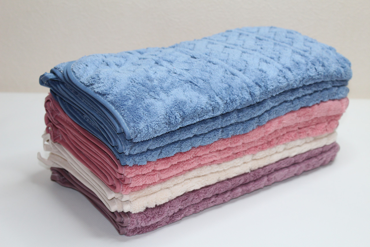 Рушник (Мікрофібра) | Рушники кухонні та для рук "Різнокольорові-2" | 35х70 см Упаковка 10 шт, фото 1