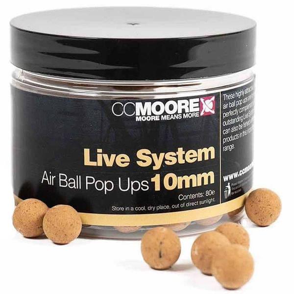 Бойлі поп-ап CC Moore Live System Air Ball Pop Ups 10 mm