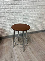 Табурет TEDDY, стул кухонный, стул для кухни, металлический табурет с мягким сиденьем