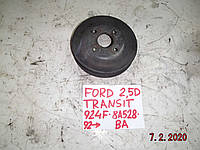 На Ford Transit 2,5D c 92 г. в. шкив помпы под ручейковый ремень 924F-8A528-BA