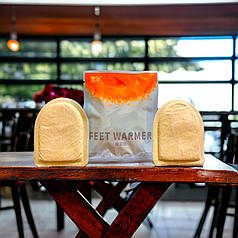 Напівустілки Feet Warmer одноразові грілки для ніг з хімічним підігрівом 8 годин (9х7см)