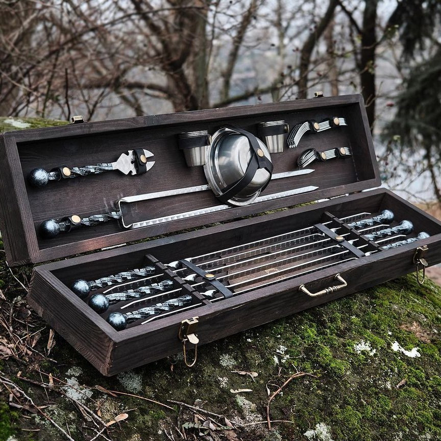 Набір шампурів «Кований», фото 1