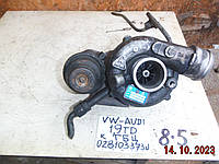 На VW - AUDI - SEAT- SKODA 1,9TD турбина в сборе рабочая 91 г. в.