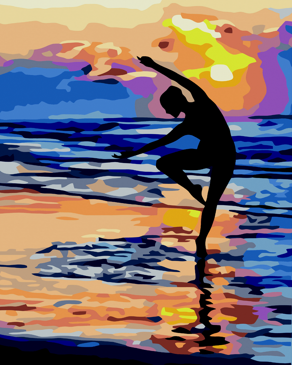 Картина за номерами Пірует, 40*50, ART Line