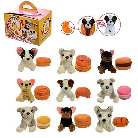 Тварини-вивернушки Солодкі цуценята. М'яка іграшка-сюрприз Sweet Pups 12 см, колекційна