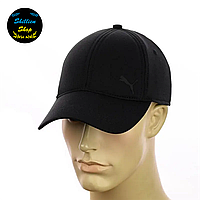 Закрытая мужская кепка на резинке Puma / Пума One-size - Черный