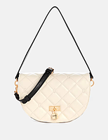 Сумка жіноча через плече Brevard з логотипом Guess VG915921/14490721 бежева