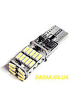 LED T10 W5W Светодиодная автомобильная лампа 26 SMD 4014 Canbus белая