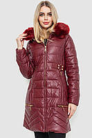 Куртка женская зимняя, цвет бордовый, размер S, 244R707