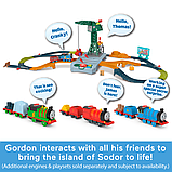 Паровозик Томас і друзі Моторизований поїзд Гордон, що розмовляє, Thomas & Friends Motorized Train Talking Gordon Engine, фото 7