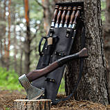 Набір шампурів ІНДІАНЕЦЬ в шкіряному чохлі, фото 3