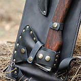 Набір шампурів ІНДІАНЕЦЬ в шкіряному чохлі, фото 4