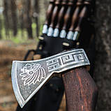 Набір шампурів ІНДІАНЕЦЬ в шкіряному чохлі, фото 6