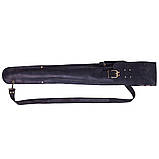 Набір шампурів КОЛЧАН ФІЛІН в шкіряному чохлі, фото 4