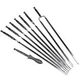 Набір шампурів РИЦАР у дерев'яній коробці, фото 3