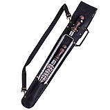 Набір шампурів КОЛЧАН МАХ BLACK в шкіряному чохлі, фото 5