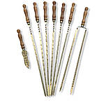 Набір шампурів БОЙСКАУТ в чохлі з брезенту, фото 6