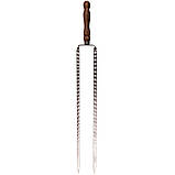 Набір шампурів БОЙСКАУТ в чохлі з брезенту, фото 9