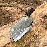 Набір шампурів ШЕРИФ в шкіряному чохлі, фото 8