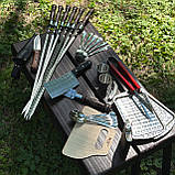 Набір шампурів КАБАН 2.0 у дерев'яній коробці, фото 3