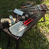 Набір шампурів КАБАН 2.0 у дерев'яній коробці, фото 6