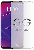 Мягкое стекло Meizu 16X на Экран полиуретановое SoftGlass