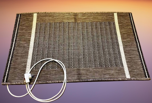 Жакардовий килимок з підігрівом 60*100 см, 134 Вт теплий килимок для ніг