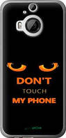 Чехол на HTC One M9 Plus Don't touch the phone "4261u-134-10746"