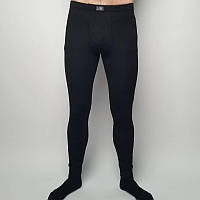 Підштанники кальсони термо чоловічі на флісі чорні