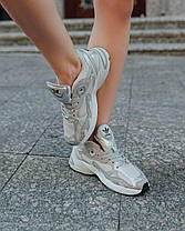 Жіночі кросівки Adidas Astir Originals Gray Silver Кеди Адідас Астір сірі щільна сітка демісезон, фото 5