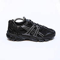 Мужские демисезонные кроссовки Asics Gel-Sonoma 15-50 (черные с серым) модные низкие кроссовки 2581 Асикс
