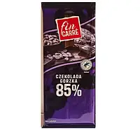 Шоколад чорний Fin Carre Extra Dark Chocolate 85 % какао 100 г