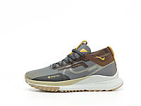 Чоловічі кросівки Nike Pegasus Trail 4 Gore-Tex (сірі) модні повсякденні кроси 14547 Найк тренд