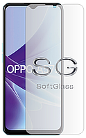 Мягкое стекло Oppo A57S на Экран полиуретановое SoftGlass