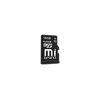 Карта пам'яті microSDHC Mibrand 16GB class 10 UHS-1 (MICDHU1/16GB)