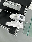 Чоловічі кросівки Adidas Forum Low White (білі) стильні повсякденні кроси A00107 Адідас топ, фото 4