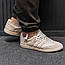 Чоловічі спортивні кросівки Adidas Samba (бежеві) стильні повсякденні кроси 2554 Адідас vkross, фото 7