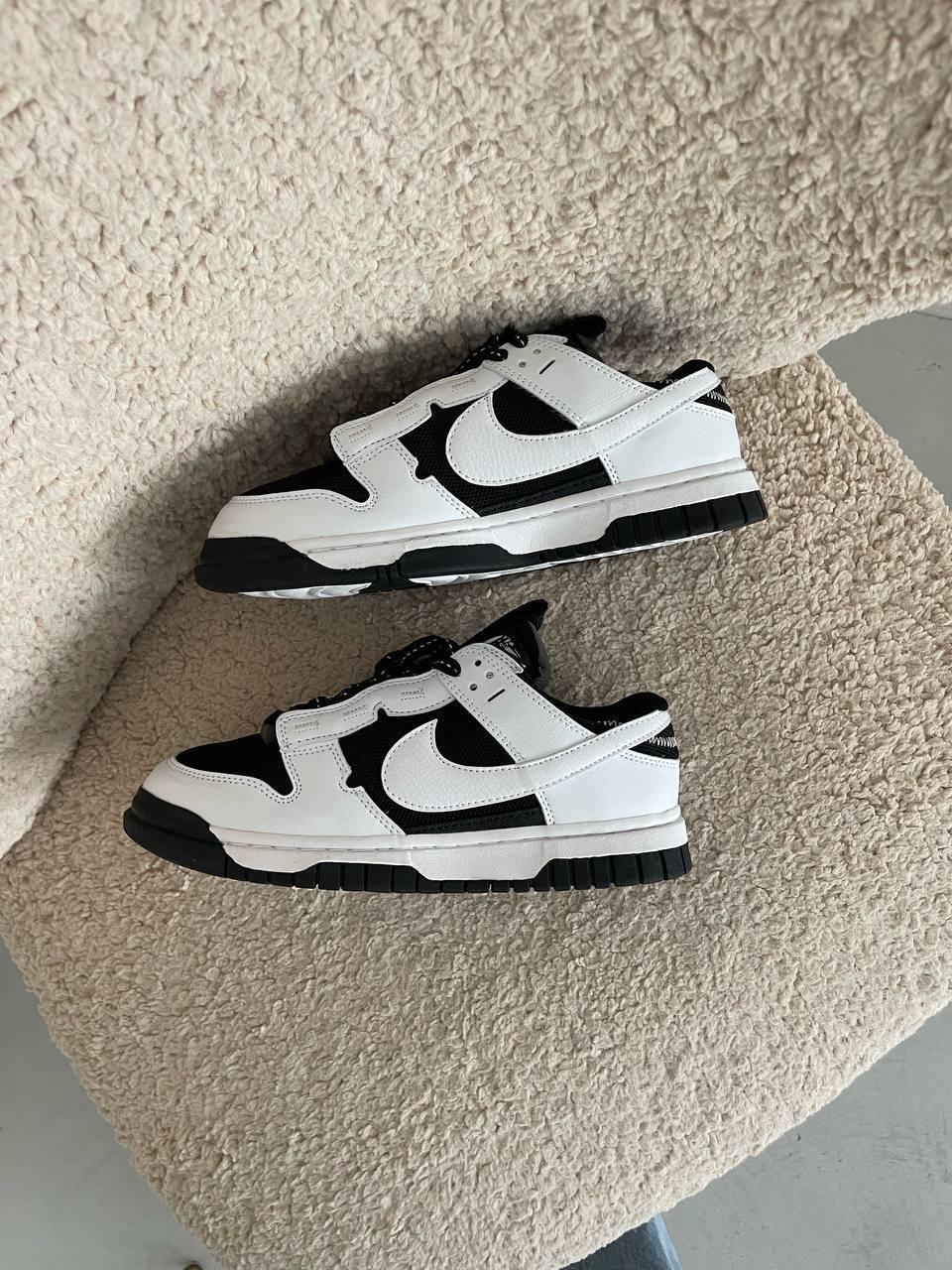 Чоловічі кросівки Nike Jumbo Black/White Premium (чорно-білі) стильні кросівки N00157 Найк топ, фото 1