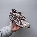 Кросівки чоловічі бежеві Asics Gel-preleus Beige Brown Grey  (14787), фото 2