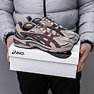 Кросівки чоловічі бежеві Asics Gel-preleus Beige Brown Grey  (14787), фото 3