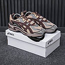 Кросівки чоловічі бежеві Asics Gel-preleus Beige Brown Grey  (14787), фото 6