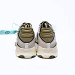 Чоловічі кросівки Adidas Niteball (сірі із зеленим) стильні повсякденні кроси 2551 Адідас топ, фото 3