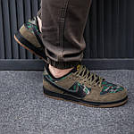 Чоловічі кросівки Nike SB (коричневі) модні повсякденні демісезонні кросівки 2555 Найк топ, фото 6