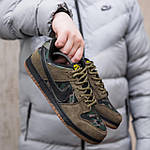 Чоловічі кросівки Nike SB (коричневі) модні повсякденні демісезонні кросівки 2555 Найк топ, фото 9