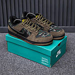 Чоловічі кросівки Nike SB (коричневі) модні повсякденні демісезонні кросівки 2555 Найк топ, фото 10