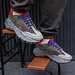 Чоловічі весняні кросівки Reebok Zig Kinetica 2.5 Edge (бежеві) модні повсякденні кросівки 2561 Рибок топ, фото 4