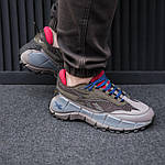 Чоловічі весняні кросівки Reebok Zig Kinetica 2.5 Edge (бежеві) модні повсякденні кросівки 2561 Рибок топ, фото 8